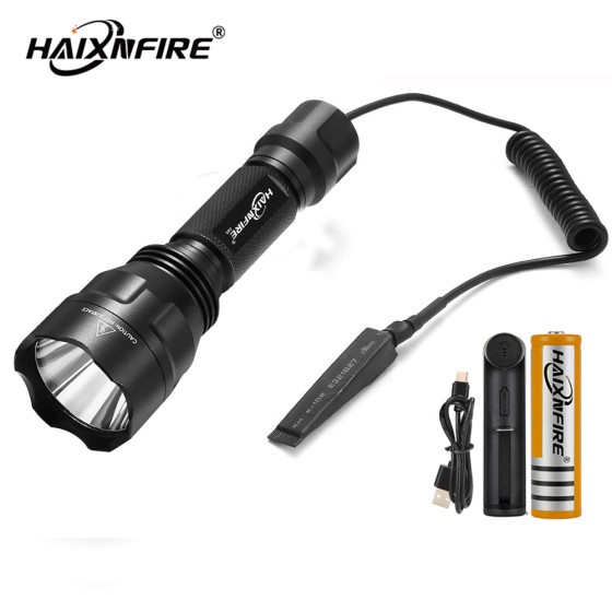 Haixnfire C8S Super Bright Flashlight C8s XM-L T6 L2 U3 LED Travel Lantern Camping Zack Lamp Handheld Flashlight